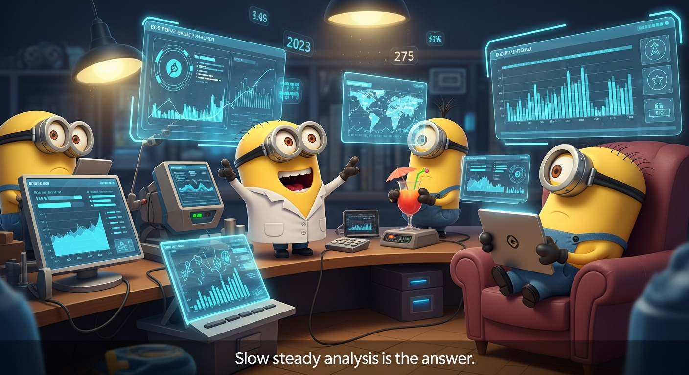 EOS파워볼 5분 느긋한 분석이 정답! EOS파워볼사이트에서 누리는 힐링 타임과 수익 창출 관련 이미지 1